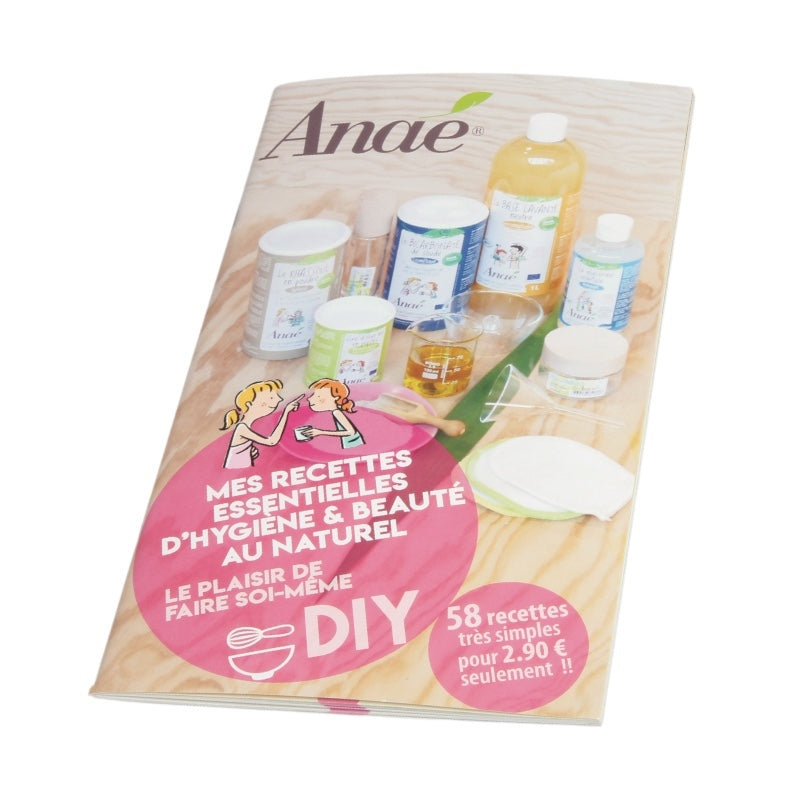 Anaé - Notizbuch "Meine wichtigsten natürlichen Hygiene- und Schönheitsrezepte"