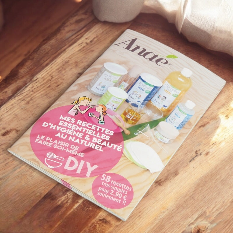 Anaé - Notizbuch "Meine wichtigsten natürlichen Hygiene- und Schönheitsrezepte"