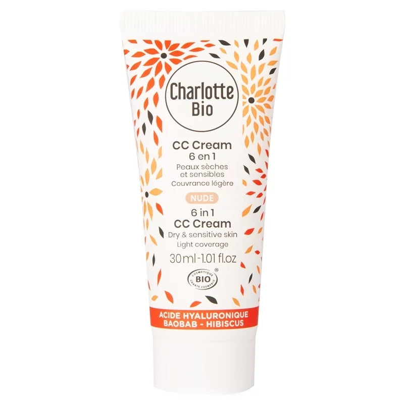 Charlotte Bio - CC-Creme Nude 6-in-1 BIO 30ml