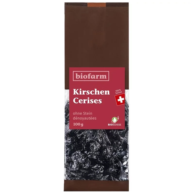 Biofarm - Bio-Kirschen (entsteint) aus der Schweiz 100g
