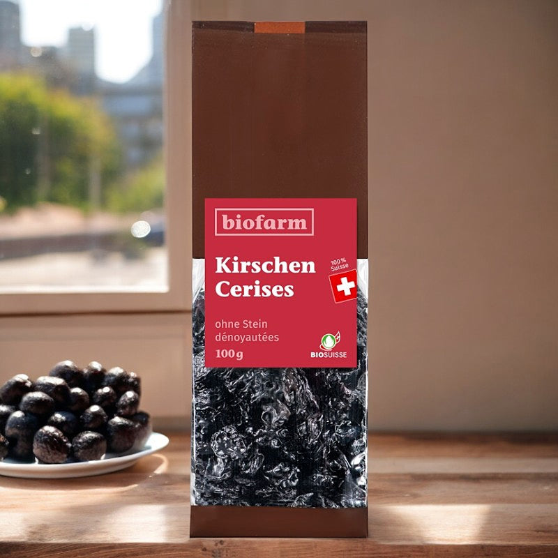 Biofarm - Bio-Kirschen (entsteint) aus der Schweiz 100g
