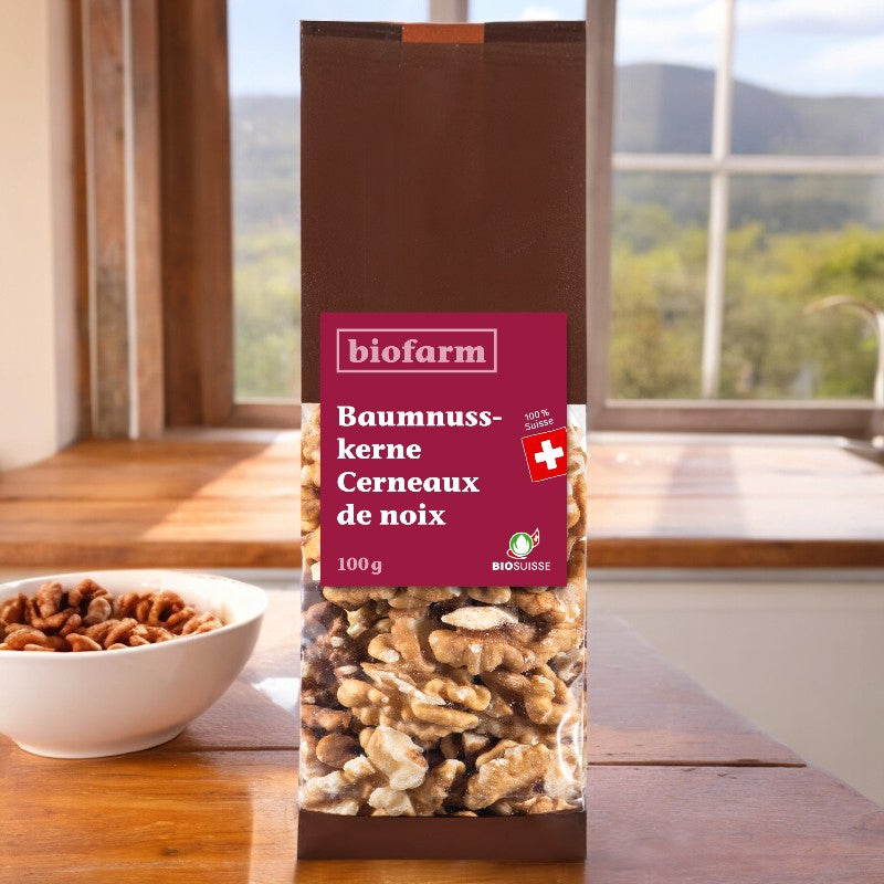 Biofarm - Bio-Schweizer Walnusskerne 100g