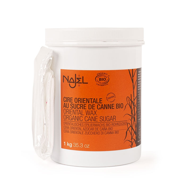 Najel - Cire orientale BIO au sucre de canne - épilation 1kg