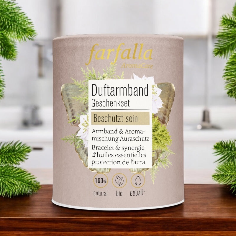 Farfalla - Coffret cadeau bracelet parfumé Protection de l'aura