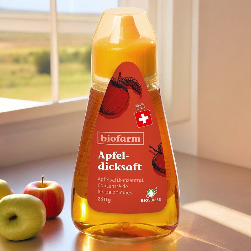 Biofarm - Concentré de jus de pommes suisse BIO 250g