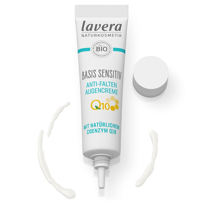 Lavera - Anti-Falten Q10 Augencreme Malve & Sheabutter BIO 15ml