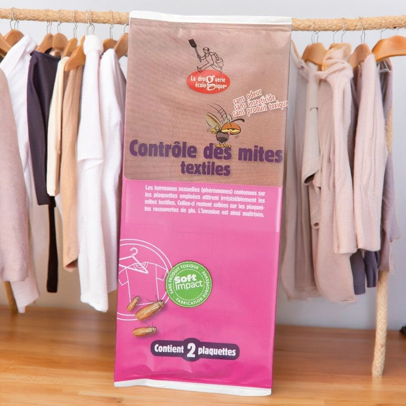 La Droguerie Écologique - Contrôle des mites textiles 2 pièces