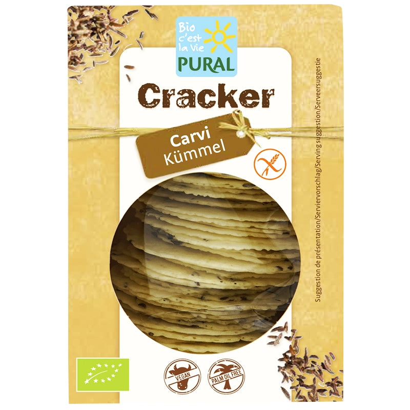 BIO-Kreuzkümmelcracker - 100 g - Pural
