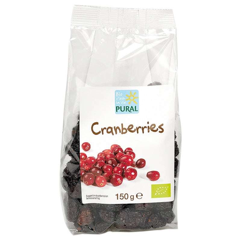 Bio-Cranberries - 150 g - Pural