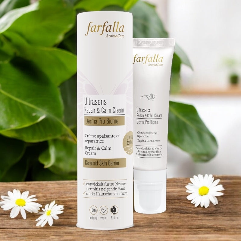 Farfalla - Beruhigende & reparierende Creme Kamille BIO 30ml