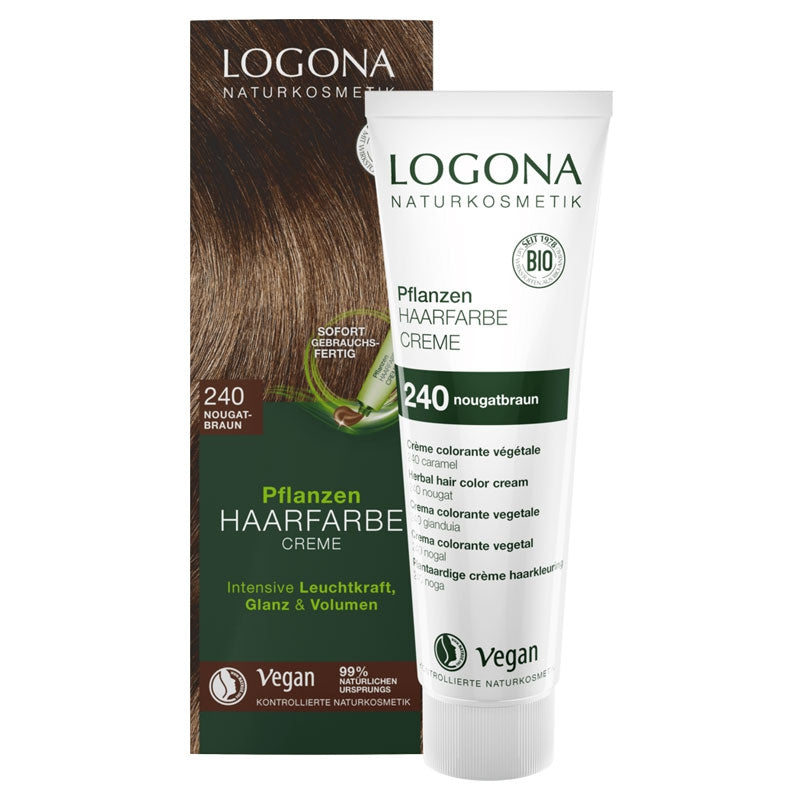Logona - Crème colorante végétale BIO 240 caramel 150ml