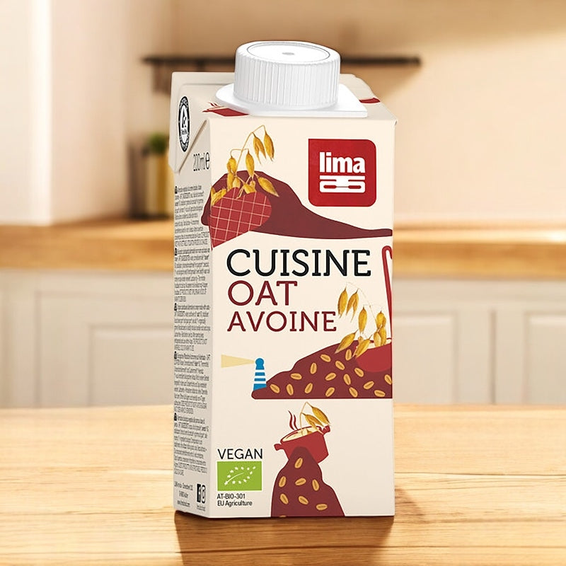 Lima - Crème d'avoine de cuisine BIO Oat 200ml