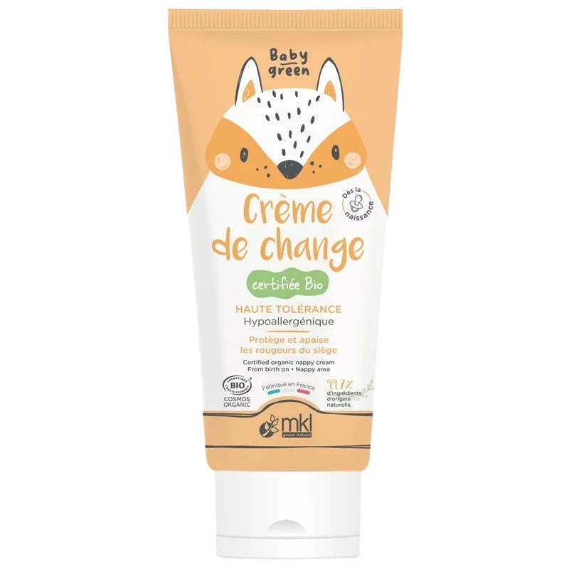 MKL Green Nature - Crème de change bébé BIO zinc & magnésium 75ml