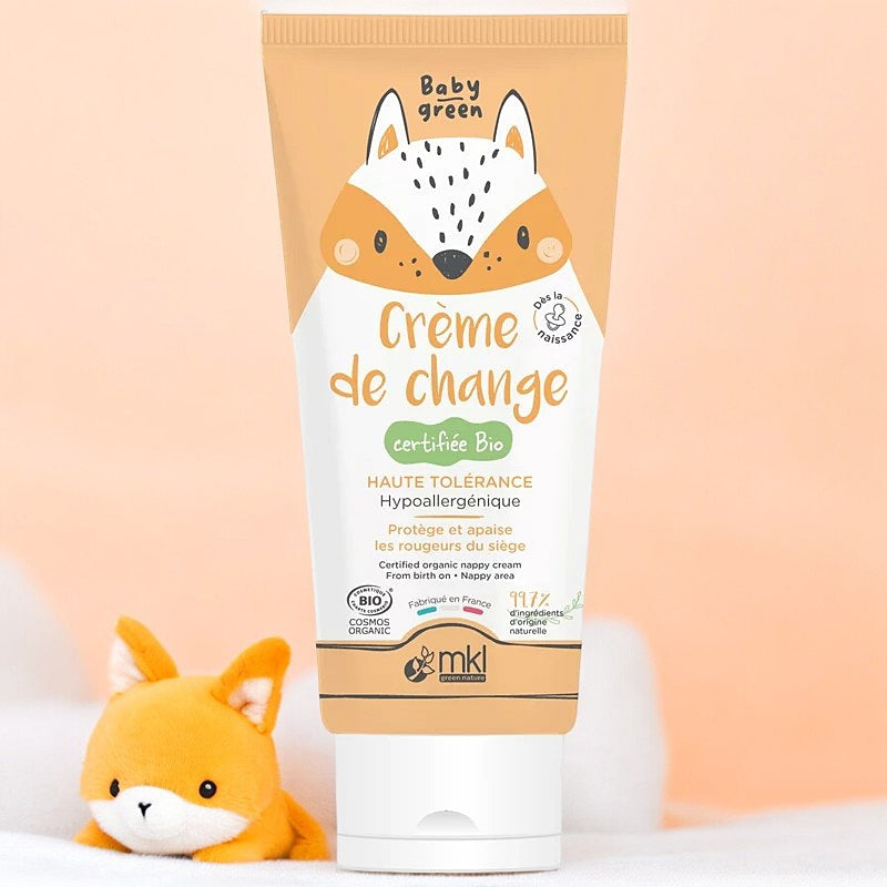 MKL Green Nature - Crème de change bébé BIO zinc & magnésium 75ml