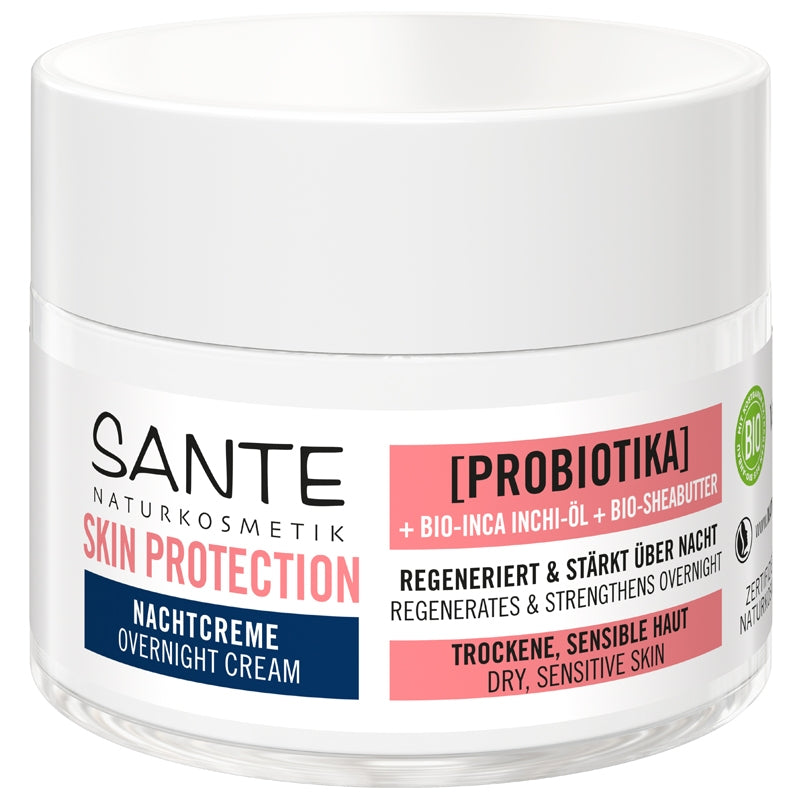 Nachtcreme Skin Protection probiotisch & Inka-Inchi BIO