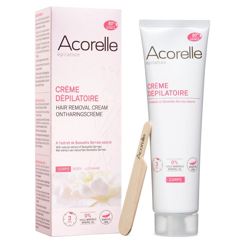 Acorelle - Crème dépilatoire corps BIO boswellia 150ml