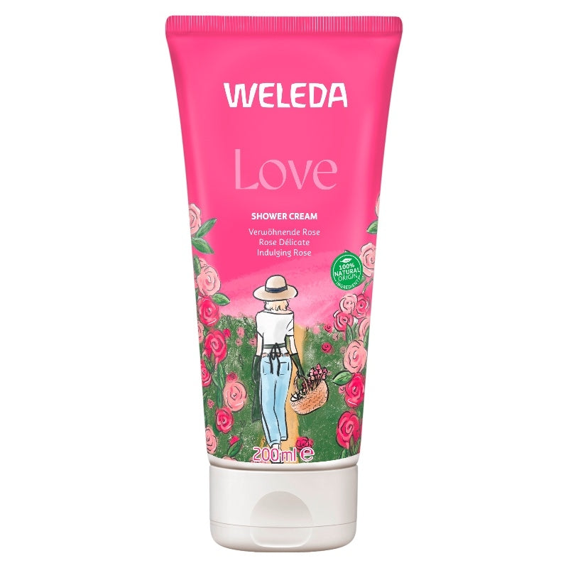 Crème douche love rose BIO