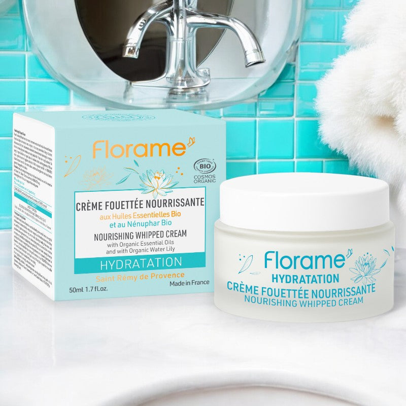 Florame - Nährende Schaumcreme Seerose BIO 50ml