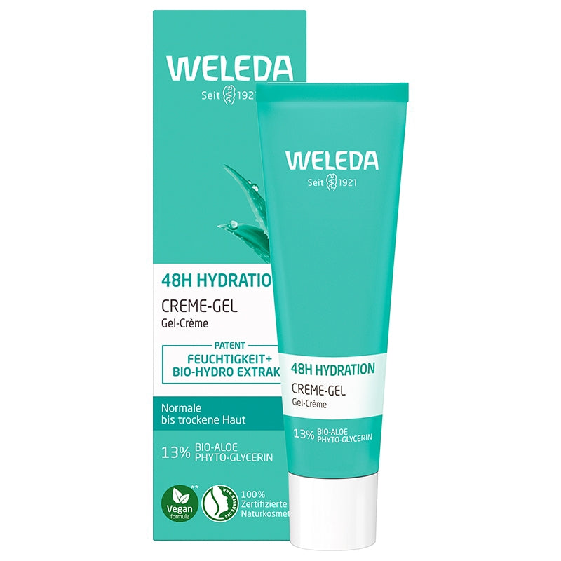 Crème gel 48h hydratation aloe vera BIO