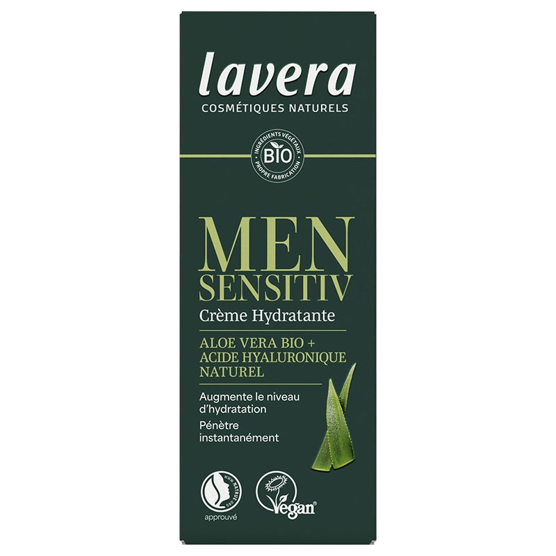 Lavera - Feuchtigkeitscreme für Männer Aloe Vera & Hyaluron BIO 50ml
