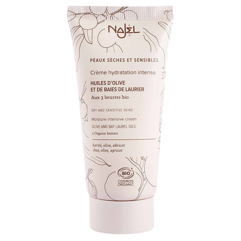 Crème hydratation intense BIO - aux 3 beurres (karité, olive & abricot)