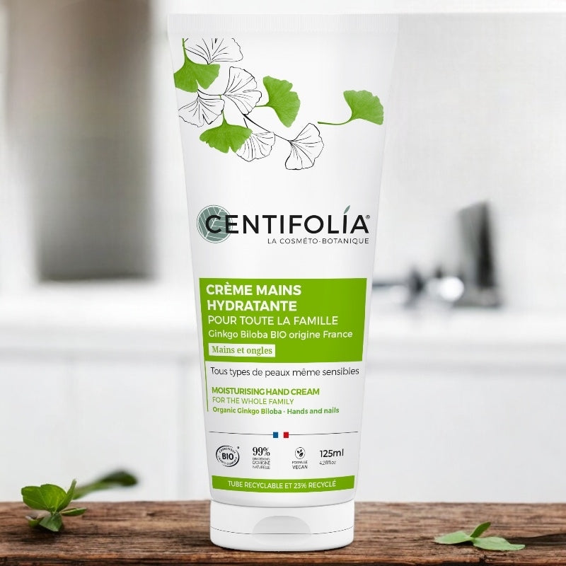 Centifolia - Crème mains protectrice famille BIO ginkgo biloba 75ml