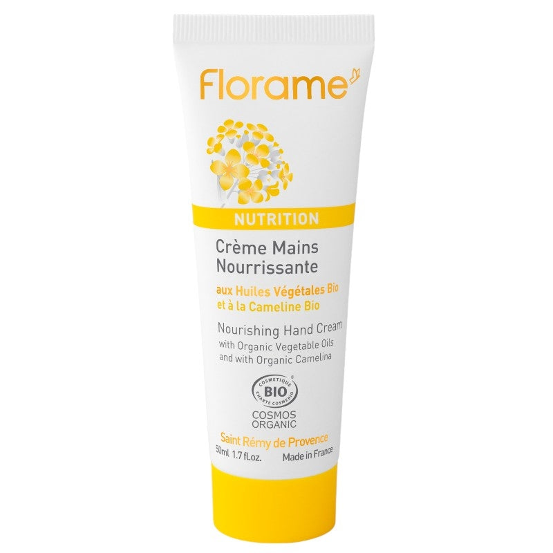 Florame - Crème pour les mains nourrissante BIO cameline 50ml