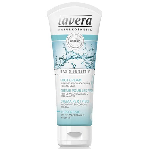 Lavera - Crème pour les pieds BIO macadamia & terra amena 75ml