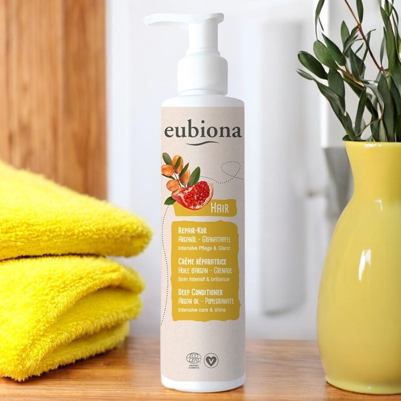 Eubiona - Crème réparatrice BIO argan & grenade 200ml