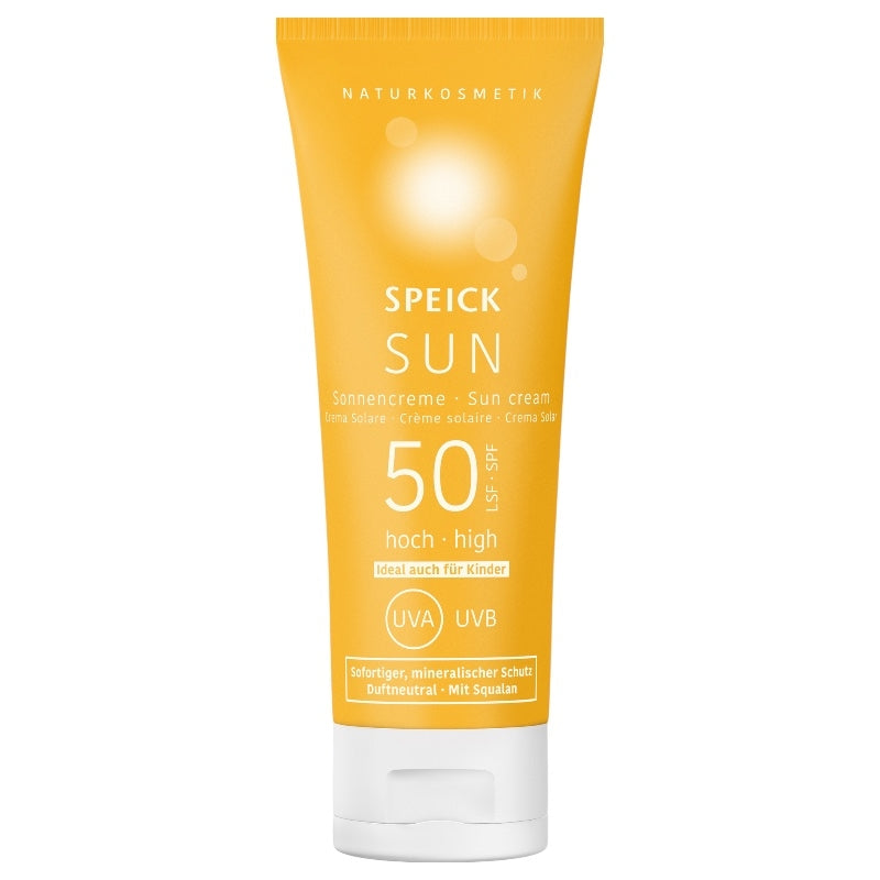 Crème solaire visage & corps IP 50 grenade reef-safe – Speick