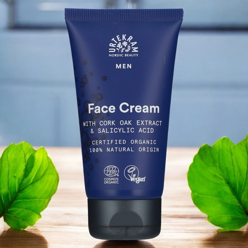Urtekram - Crème visage homme BIO - acide salicylique 75ml
