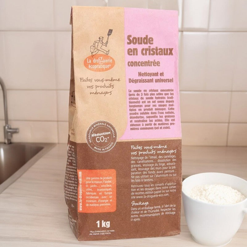La Droguerie Écologique - Cristaux de soude 1kg