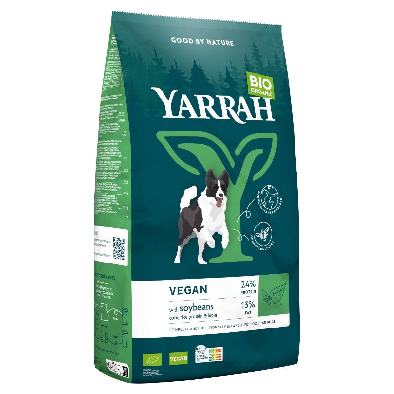 Bio-vegetarisches Hundefutter mit Soja und Lupine - 2 kg - Yarrah