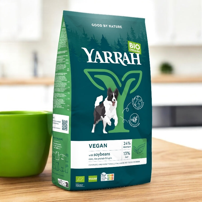 Bio-vegetarisches Hundefutter mit Soja und Lupine - 2 kg - Yarrah