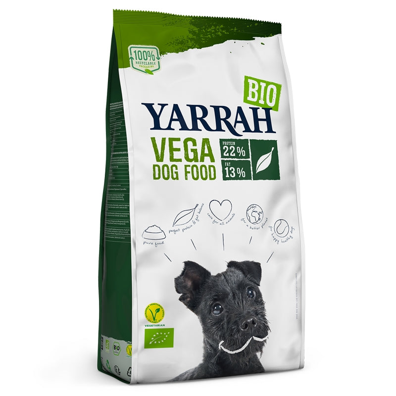 Bio-Hundefutter für Vegetarier und Veganer - 10 kg - Yarrah