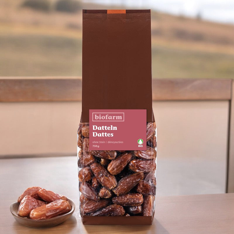 Biofarm - Bio-Datteln (entsteint) 750g
