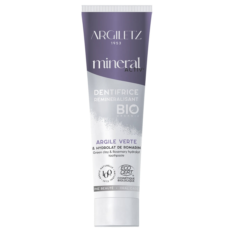 Argiletz - Dentifrice BIO argile verte & romarin 75ml