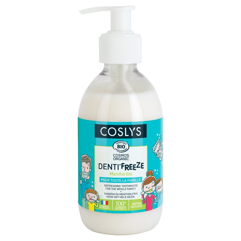 Coslys - Zahnpasta Familie Minze ohne Fluorid BIO 350g