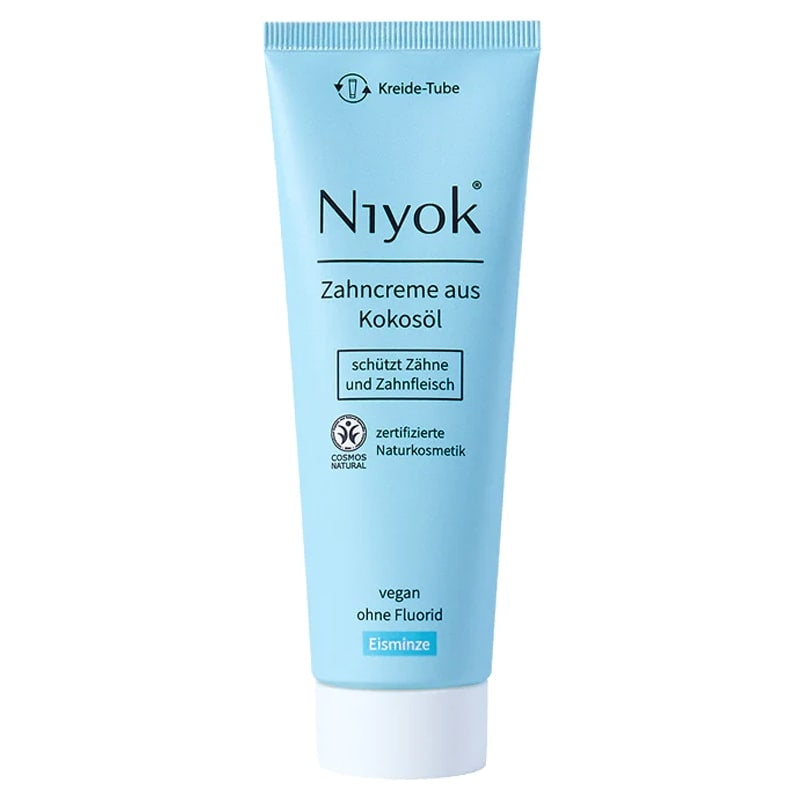 Niyok - Zahnpasta Eisminze ohne Fluorid 75ml