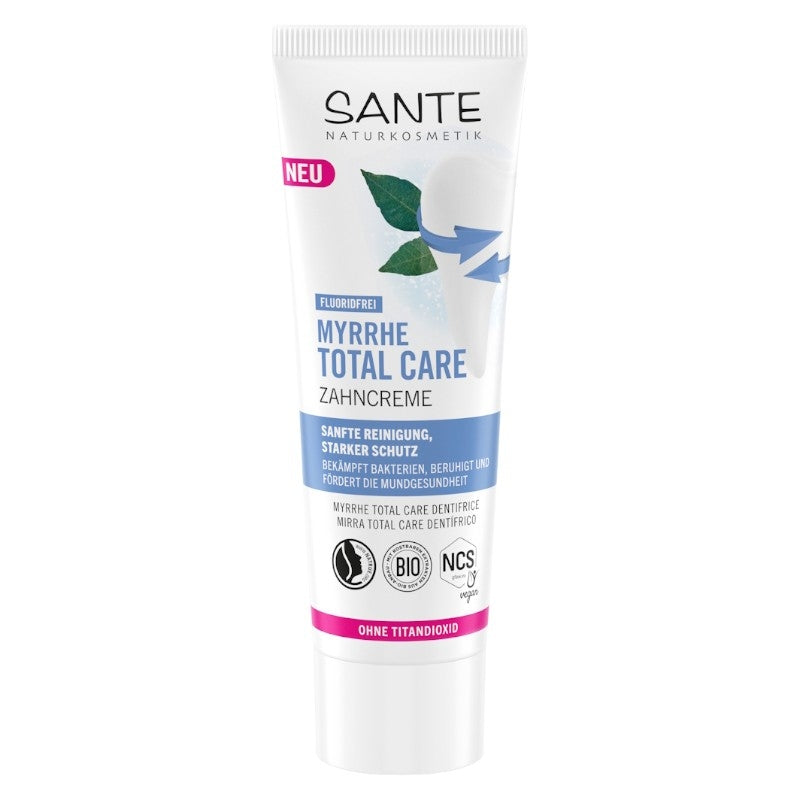 Zahnpasta Total Care ohne Fluorid Myrrhe BIO