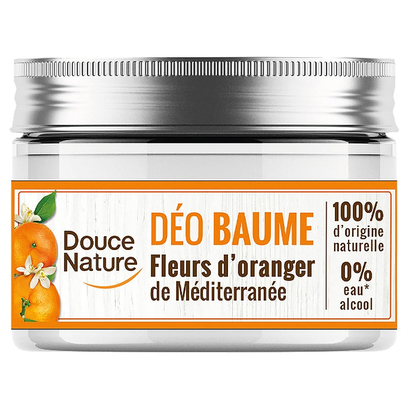 Douce Nature - Déodorant baume BIO fleur d'oranger 50g