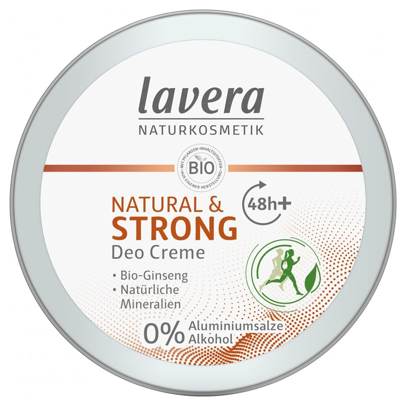 Lavera - Déodorant crème 48h Strong BIO ginseng 50ml