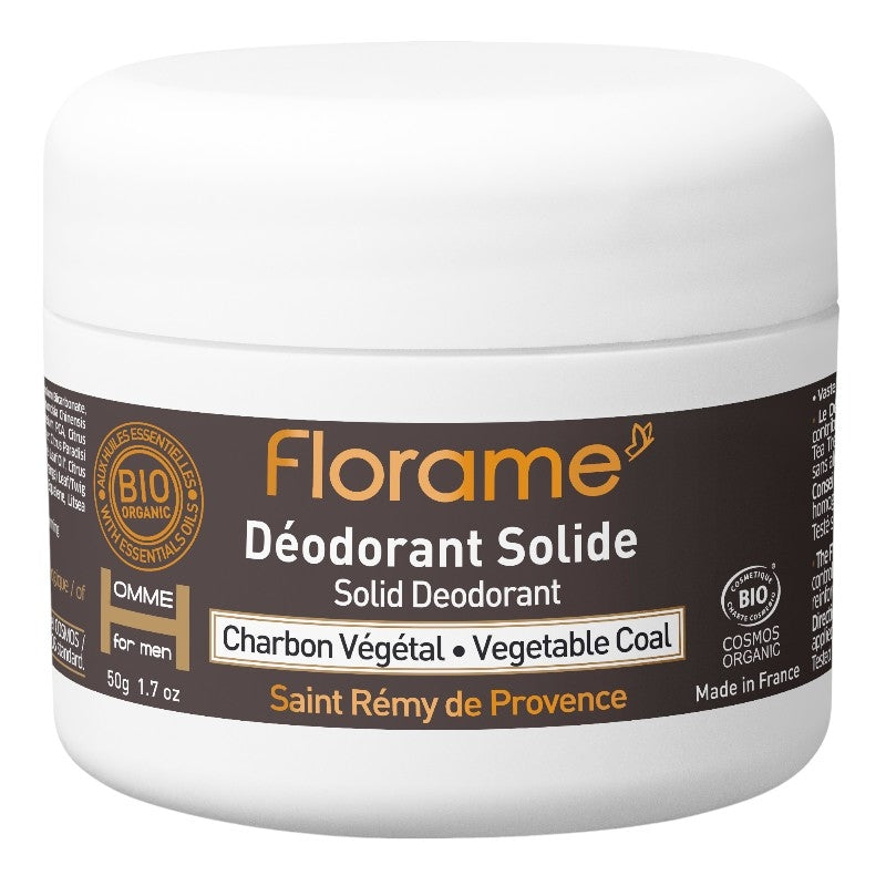 Florame - Festes Deo für Männer Aktivkohle BIO