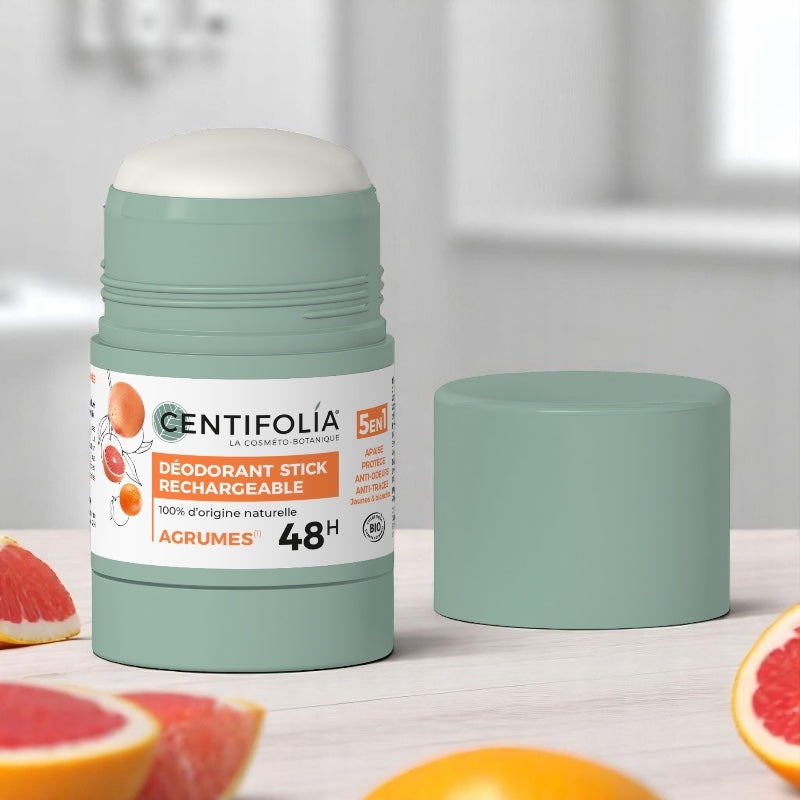 Centifolia - Déodorant stick rechargeable BIO agrumes 50g