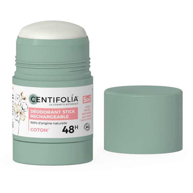 Centifolia - Déodorant stick rechargeable BIO fleur de coton 50g