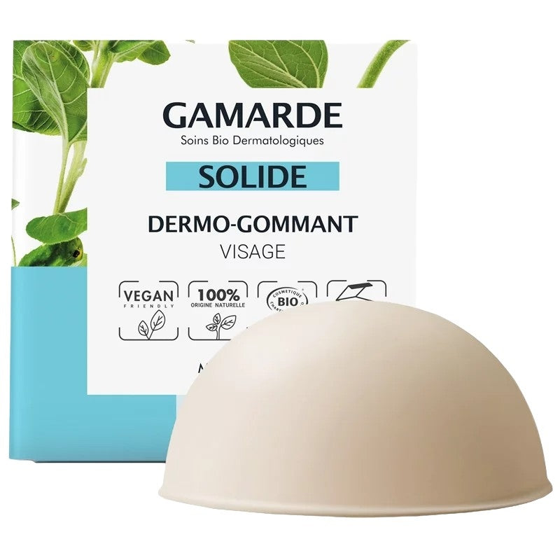 Gamarde - Dermo-gommant solide BIO - visage - perlite - 32ml