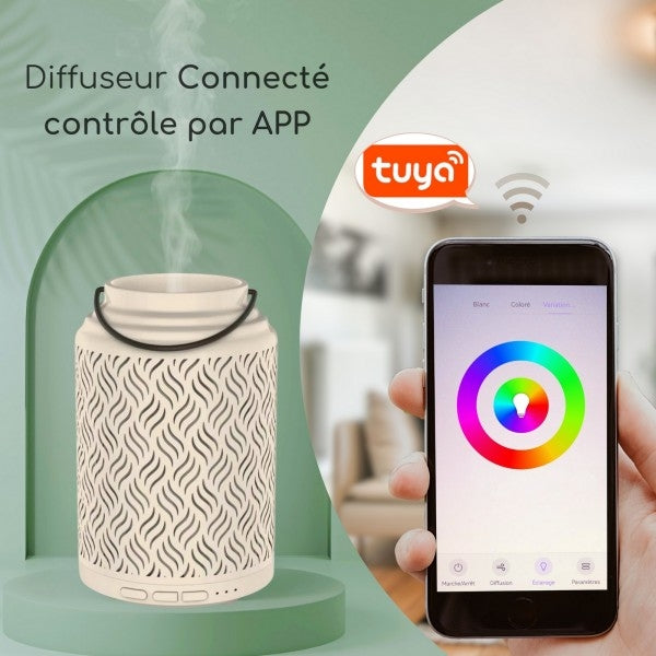 Diffuseur d'huile essentielle connecté par ultrason Venise