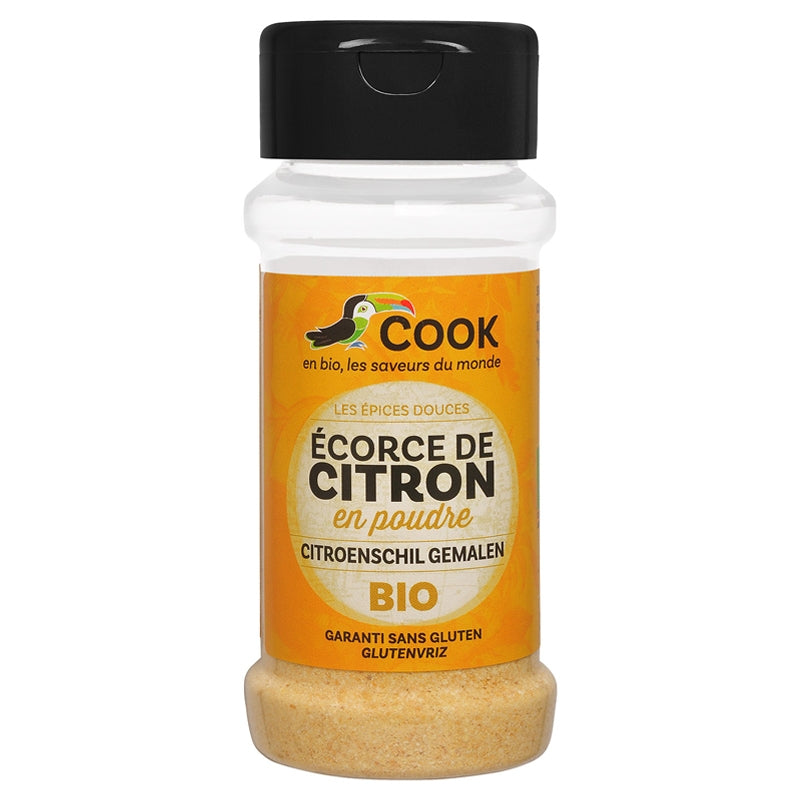 Cook - Bio-Zitronenschalenpulver 32g