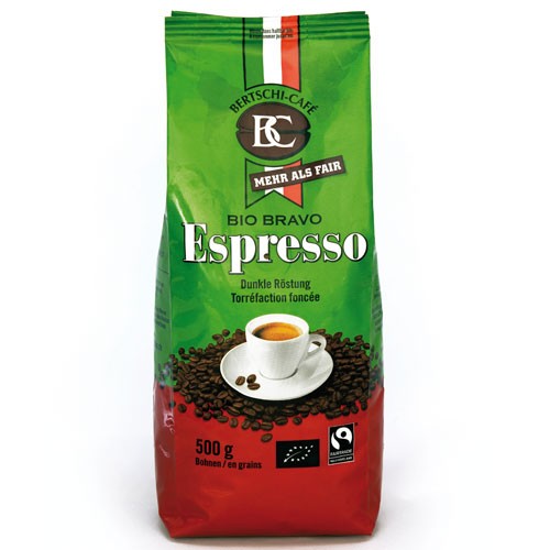 Bio Bravo - Espresso en grains BIO 500g