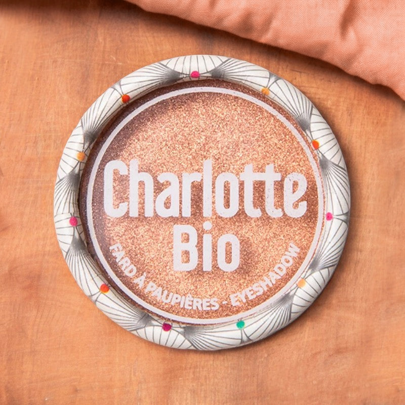 Charlotte Bio - Lidschatten Hellgold irisierend BIO 4g